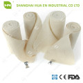 100% cotton skin and white color medical elastic bandage